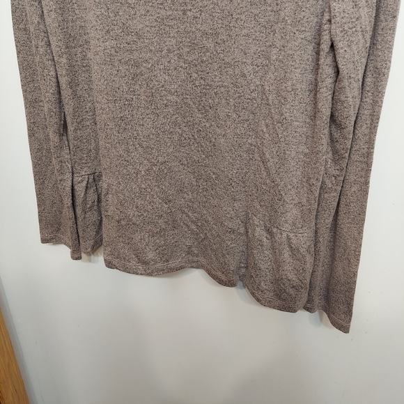 Maurices soft long sleeve basic flowy med purple - Picture 3 of 8